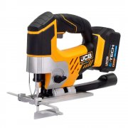 JCB 18V Cordless Jigsaw, 2x 5.0Ah Batteries and Fast charger in Hard Case